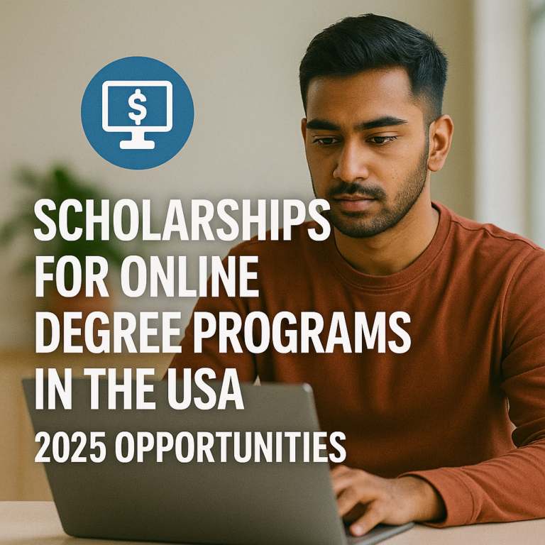 Scholarships for Online Degree Programs in the USA (2025 Opportunities)
