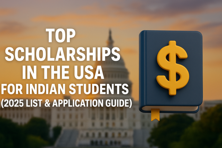 Top Scholarships in the USA for Indian Students (2025 List & Application Guide)