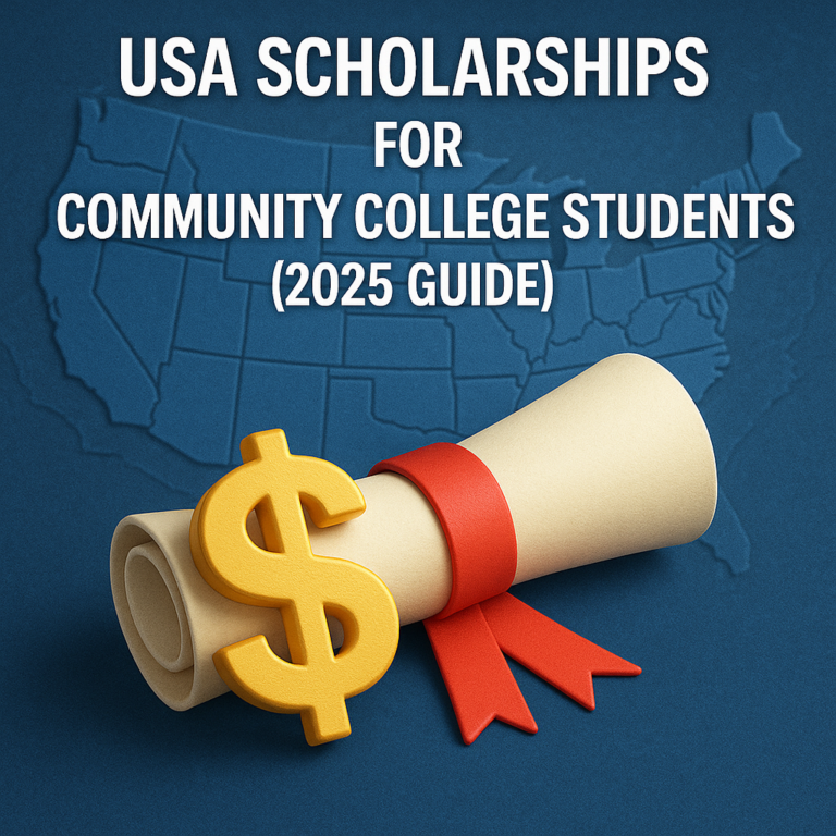 USA Scholarships for Community College Students (2025 Guide)